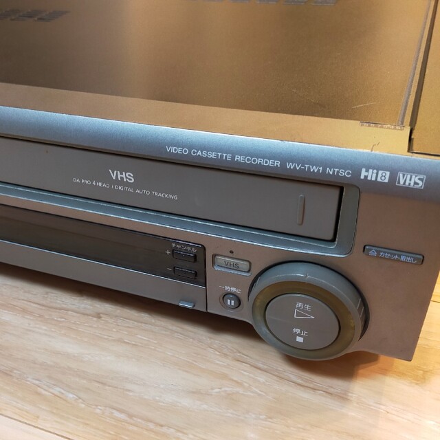 SONY Hi8/VHS Wデッキ【 WV-TW1 】リモコン付 動作確認済み