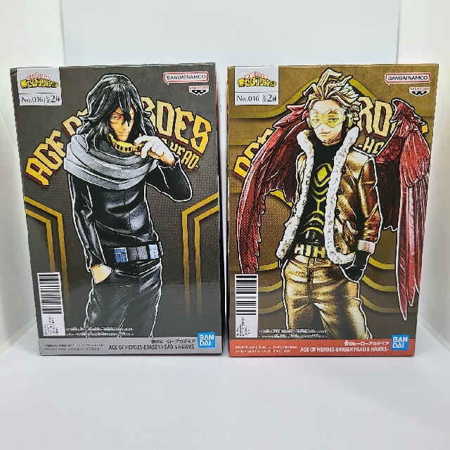 BANPRESTO - 僕のヒーローアカデミア 相澤消太&ホークス フィギュア 2