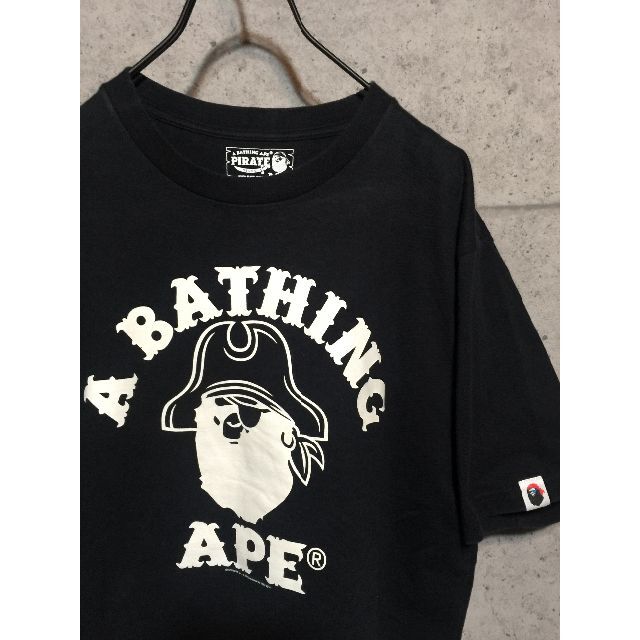 A BATHING APE STAパーカー メンズMサイズ グレー パイレーツ