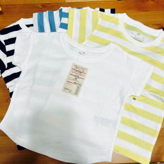 ムジルシリョウヒン(MUJI (無印良品))の無印用品　ボーダーT サイズ90(Tシャツ/カットソー)