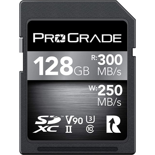 PC周辺機器ProGrade SDXC UHS-II V90 COBALT 128GB