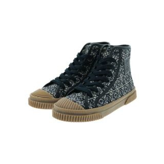 LOEWE - LOEWE ロエベ スニーカー 36(22.5cm位) 紺x白系(総柄) 【古着