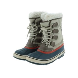 ソレル(SOREL)のSOREL ソレル ブーツ 23cm ベージュ系x紺系x赤系等 【古着】【中古】(ブーツ)