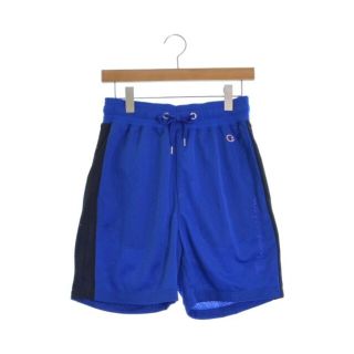 チャンピオン(Champion)のCHAMPION チャンピオン ショートパンツ S 青x黒 【古着】【中古】(ショートパンツ)