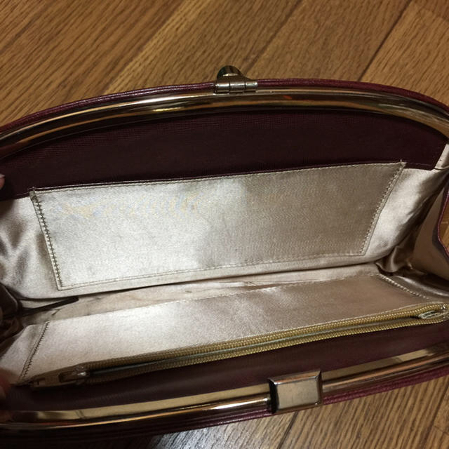 まみ 様 used レトロ クラッチ & ウール スカート レディースのバッグ(クラッチバッグ)の商品写真