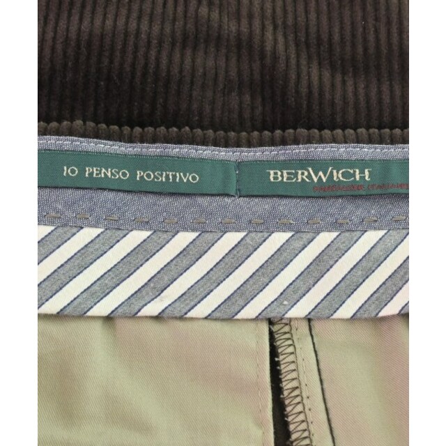 BERWICH(ベルウィッチ)のBERWICH ベルウィッチ パンツ（その他） 44(S位) こげ茶 【古着】【中古】 メンズのパンツ(その他)の商品写真