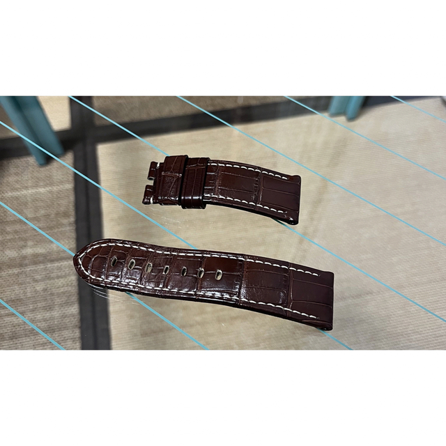 OFFICINE PANERAI(オフィチーネパネライ)の【ぷーにゃんさん専用です】パネライ 純正 アリゲーター　ルミノール 44mm  メンズの時計(レザーベルト)の商品写真