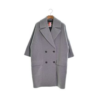 エムエスジイエム(MSGM)のMSGM エムエスジーエム チェスターコート 40(M位) グレー 【古着】【中古】(チェスターコート)