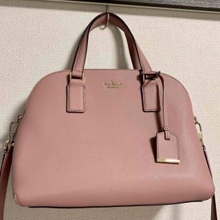 ケイトスペードニューヨーク(kate spade new york)のケイトスペード　2wayショルダーバッグ　サフィアーノレザー　ピンク(ハンドバッグ)