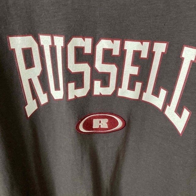 Russell Athletic(ラッセルアスレティック)のRUSSELL ATHLETIC カレッジロゴヘビ―ウエイトスウェットワンピース レディースのワンピース(ロングワンピース/マキシワンピース)の商品写真