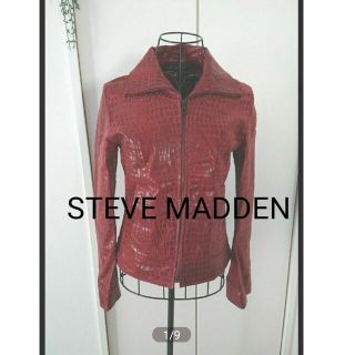 スティーブマデン(Steve Madden)のSTEVE MADDEN  リアルレザージャケット XS(ライダースジャケット)