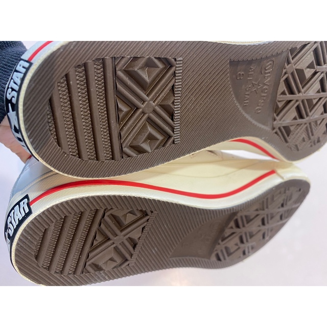 CONVERSE(コンバース)の日本製 コンバース ワンスター ベルクロ 白×赤 26.5センチ 新品 メンズの靴/シューズ(スニーカー)の商品写真