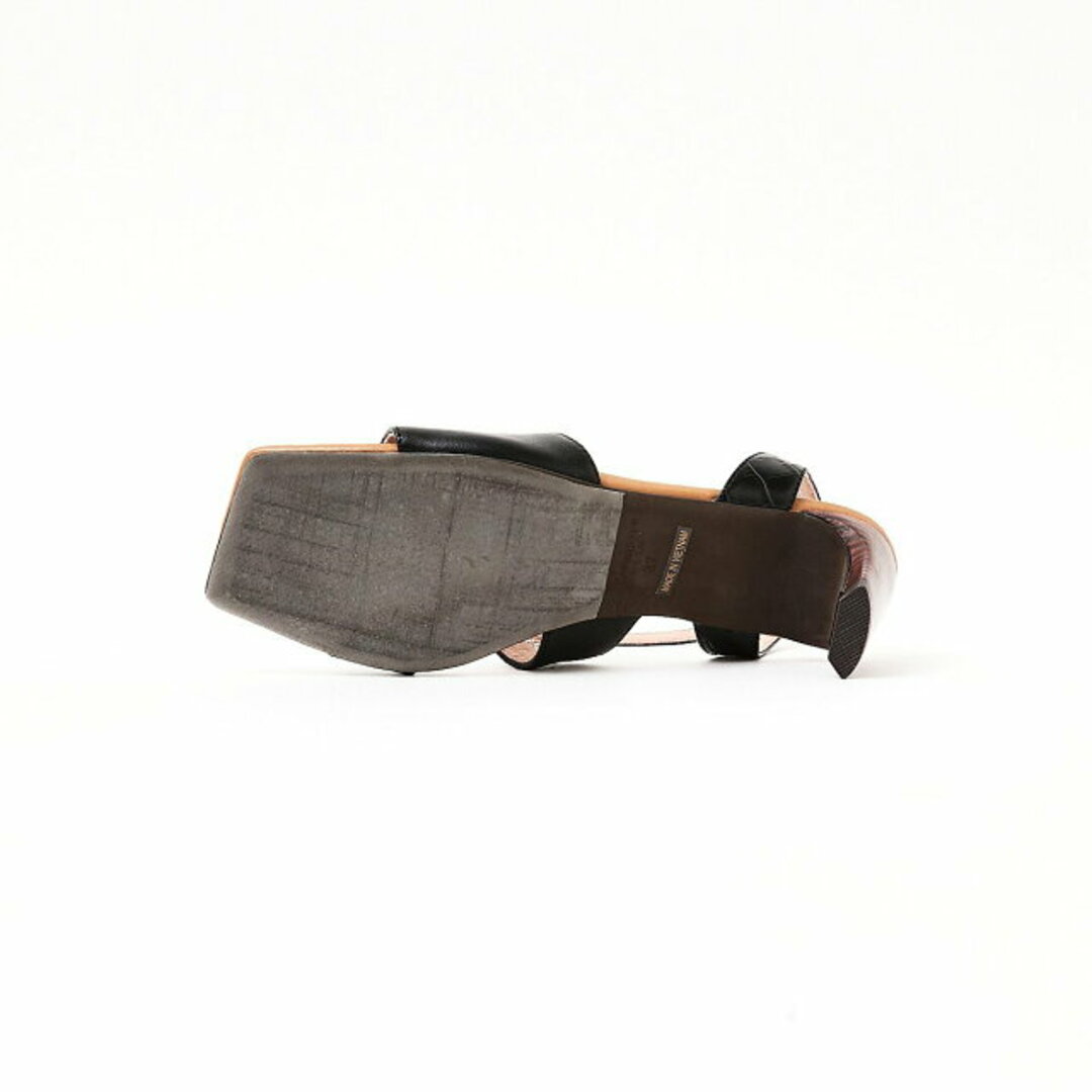 AU BANNISTER(オゥバニスター)の【ブラック】【37】アンクルストラップセパレートサンダル レディースの靴/シューズ(サンダル)の商品写真