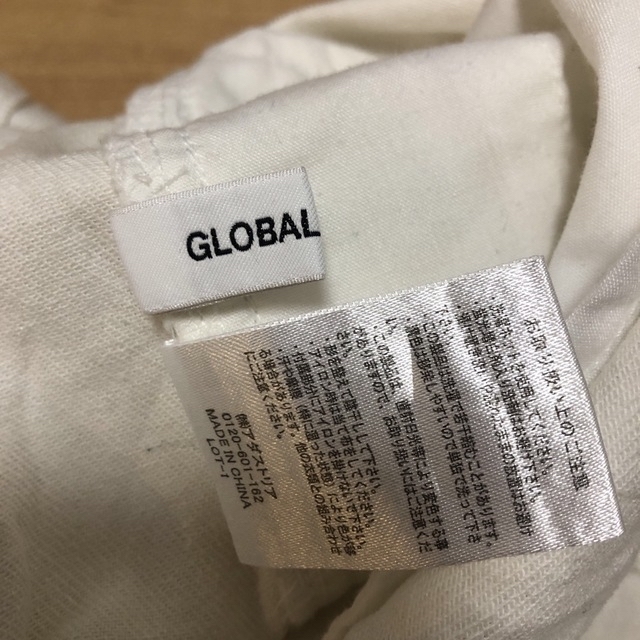 GLOBAL WORK(グローバルワーク)のGLOBAL WORK リネン混　デニムサロペット レディースのパンツ(サロペット/オーバーオール)の商品写真