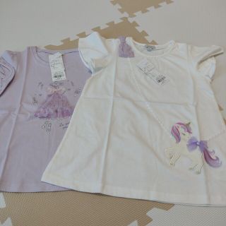 エニィファム(anyFAM)のprdool様専用ですTシャツ　130  エニィファムキッズ　プティマイン　べべ(Tシャツ/カットソー)