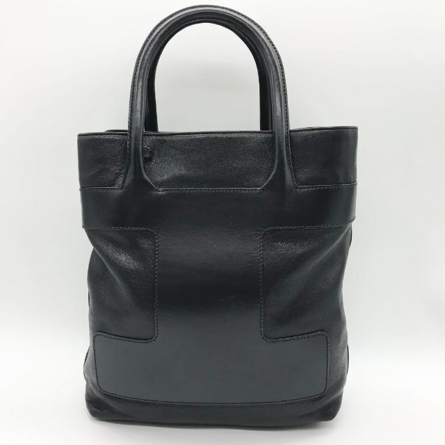【極美品】BALLY バリー フォーマル ハンドバッグ ブラック チャーム付き