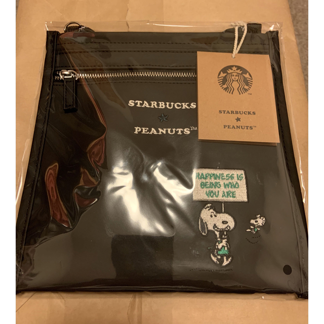 Starbucks(スターバックス)のStarbucks スヌーピー  サコッシュ スタバ snoopy BLACK レディースのバッグ(ショルダーバッグ)の商品写真