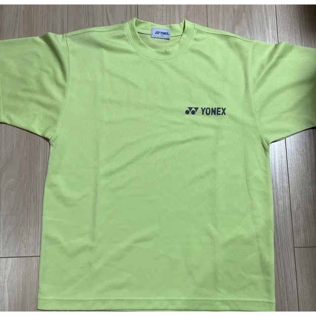 YONEX スポーツTシャツ メンズＬ 黄緑