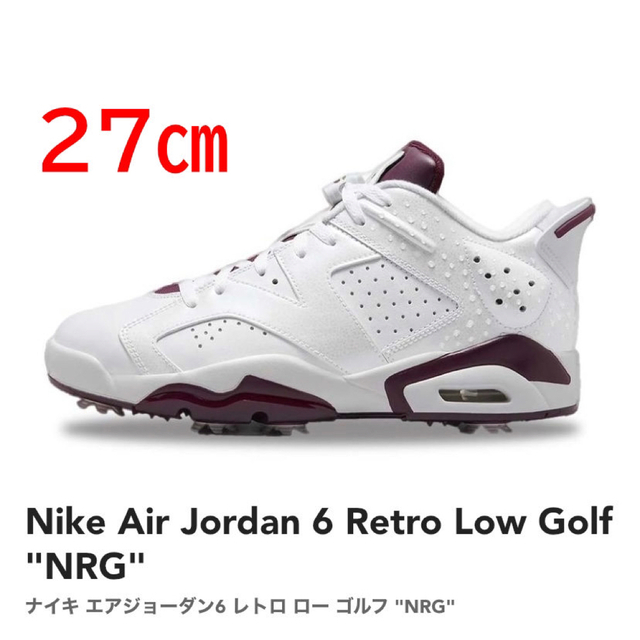 エアジョーダン6 NRG 27cm air jordan