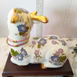 サイン・掲示用品 パネル フランクリンミント フィギュリン 鹿 バンビ