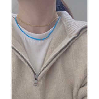 ビューティアンドユースユナイテッドアローズ(BEAUTY&YOUTH UNITED ARROWS)のno.174 mantel gold beads necklace(ネックレス)