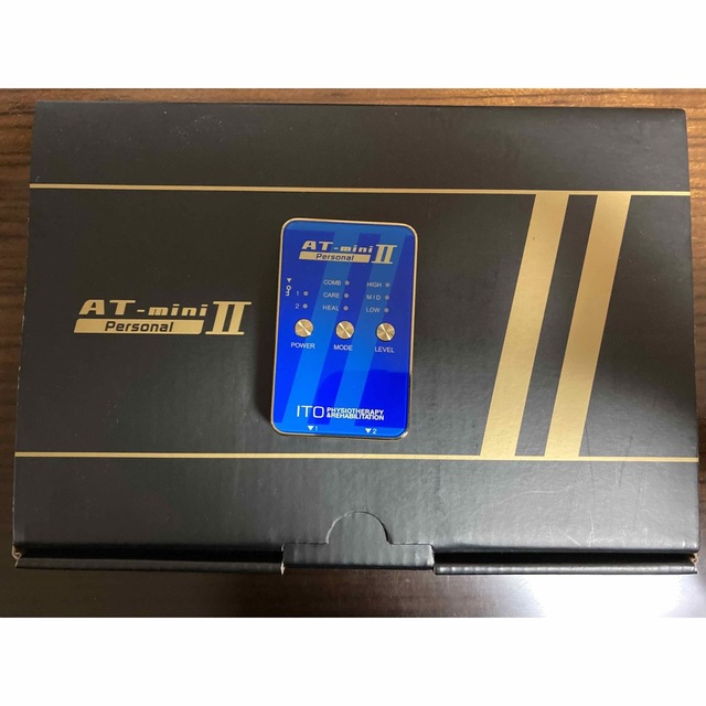 伊藤超短波 At-mini 2 ブルー - マッサージ機