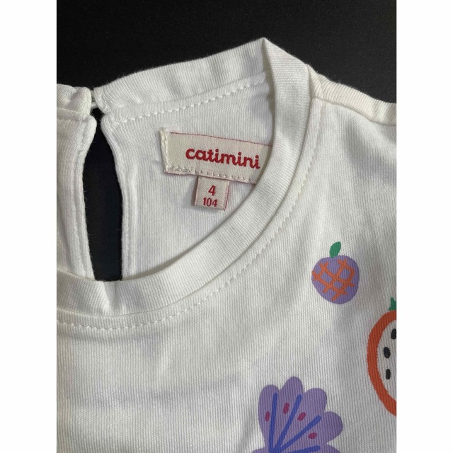 PETIT BATEAU(プチバトー)のCATIMINI カットソー キッズ/ベビー/マタニティのキッズ服女の子用(90cm~)(Tシャツ/カットソー)の商品写真