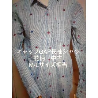 ギャップ(GAP)のGAP花柄長袖シャツ中古(シャツ/ブラウス(長袖/七分))