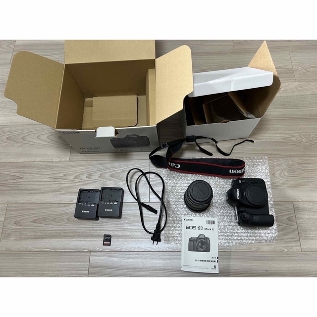 Canon 6d mark 2 完璧 日本全国へ全品配達料金