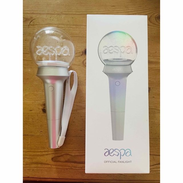 aespa official fanlight 2023 銀テープ付き