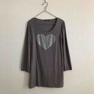 イング(INGNI)のINGNI  長袖　　グレーとブラック(Tシャツ(長袖/七分))