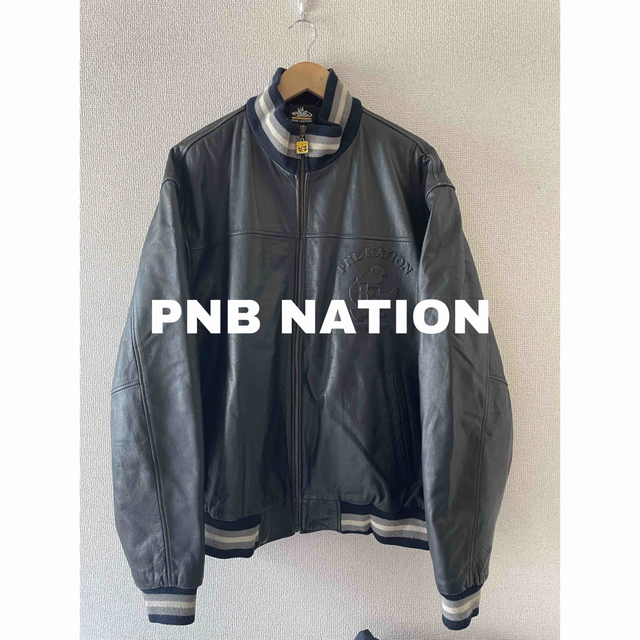 PNB NATION ピーエヌビーネイション レザージャケット ワンスターレザージャケット