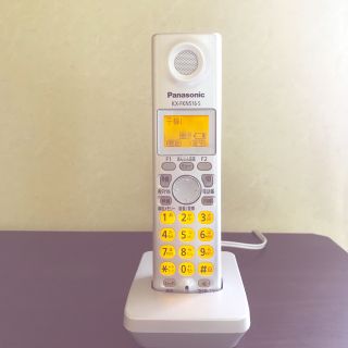 パナソニック(Panasonic)のPanasonic  FAX電話機　子機のみ　KX-FKN516-S(その他)