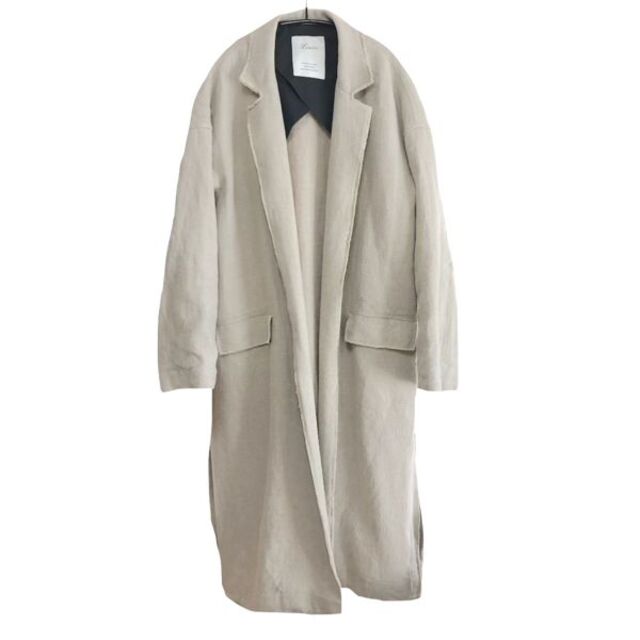 L'Appartement DEUXIEME CLASSE(アパルトモンドゥーズィエムクラス)のL'Appartement Lisiere Volume Linen Coat レディースのジャケット/アウター(その他)の商品写真