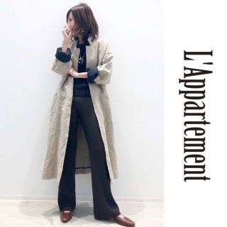 アパルトモンドゥーズィエムクラス(L'Appartement DEUXIEME CLASSE)のL'Appartement Lisiere Volume Linen Coat(その他)