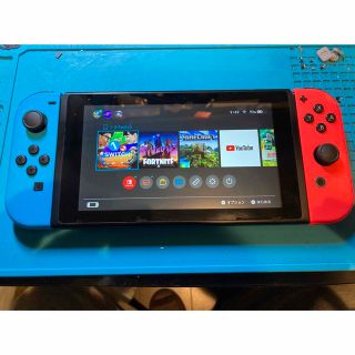 難あり)nintendo switch 本体ジョイコンセット-