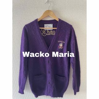 ワコマリア(WACKO MARIA)のWACKOMARIA ワコマリア　カーディガン　モヘアカーディガン　刺繍(カーディガン)