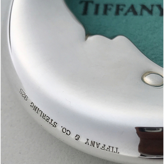 ティファニー(Tiffany & Co.)のTiffany ムーンモチーフガラガラ 美品希少(がらがら/ラトル)