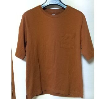 エイチアンドエム(H&M)のH&M Tシャツ 茶色(シャツ)