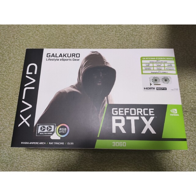 GALAX GALAKURO RTX 3060 未開封PCパーツ