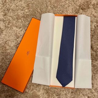Hermes - 【新品】エルメスネクタイ H織りタイ 8 cm 《ファソネ H》の