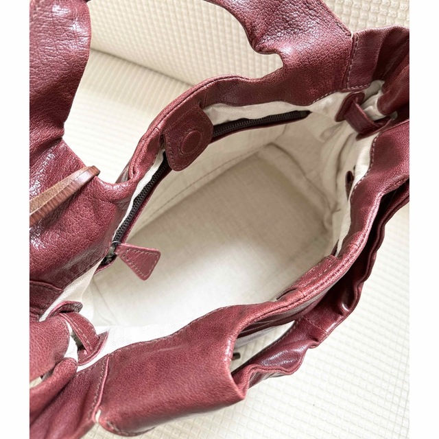 genten BAFFALO CALFバッグ チャーム付き | peacoop.or.th