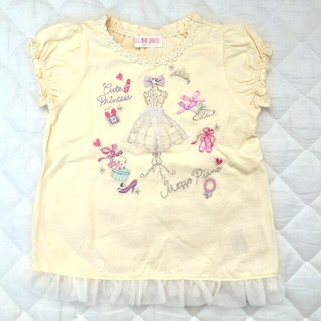 mezzo piano(メゾピアノ)のメゾピアノ　Ｔシャツ キッズ/ベビー/マタニティのキッズ服女の子用(90cm~)(Tシャツ/カットソー)の商品写真