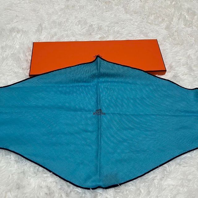 ✨極美品✨HERMES エルメス ロザンジュ ストール カシミヤ シルク-