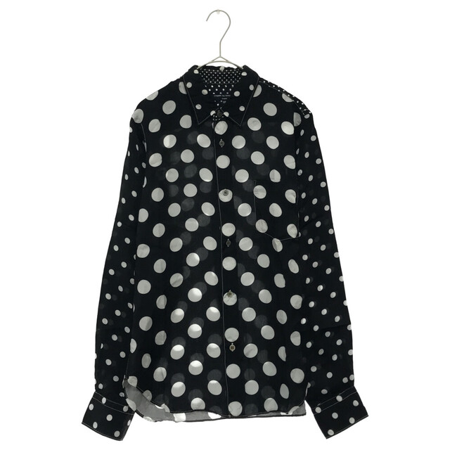 COMME des GARCONS HOMME コムデギャルソンオム ドット柄 長袖シャツ