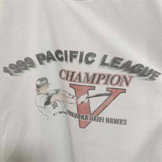 SUPERSTAR - ☆レア☆福岡ダイエーホークス Tシャツ 1999年 SUPERSTAR - ☆レア☆福岡ダイエーホークス Tシャツ 1999年
