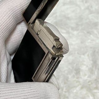 注目 ✨美品✨デュポン シルバー ライン2 ガスライター ライター ガス9