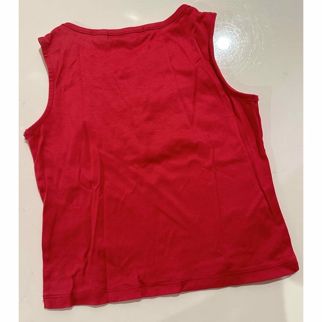 バーバリー　BURBERRY 女の子タンクトップ　フリルトップス100 キッズ/ベビー/マタニティのキッズ服女の子用(90cm~)(Tシャツ/カットソー)の商品写真