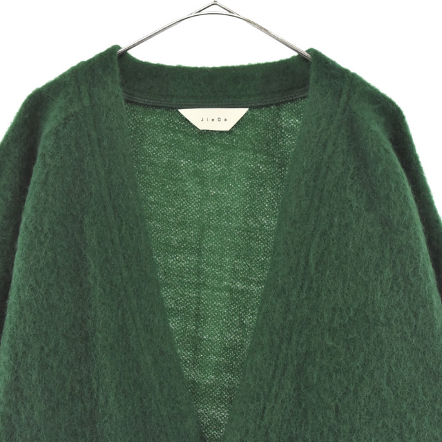 Jieda ジエダ 21AW MOHAIR CARDIGAN モヘアカーディガン グリーン JIE