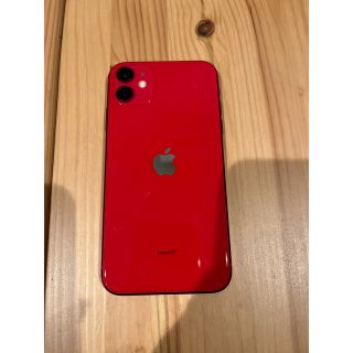 アイフォーン(iPhone)のiPhone11 red 本体(スマートフォン本体)